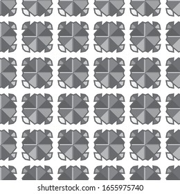 Nahtlose geometrische Vektorillustration.Abstrakter Hintergrund