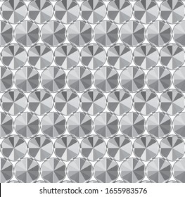 Nahtlose geometrische Vektorillustration.Abstrakter Hintergrund