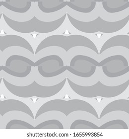 Seamless geometric ornamental vector pattern. Abstract background