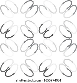 Seamless geometric ornamental vector pattern. Abstract background