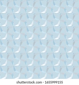Seamless geometric ornamental vector pattern. Abstract background