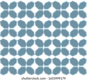 Seamless geometric ornamental vector pattern. Abstract background