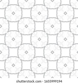 Seamless geometric ornamental vector pattern. Abstract background