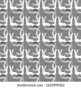 Seamless geometric ornamental vector pattern. Abstract background