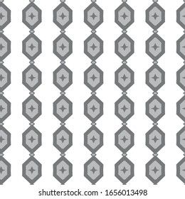 Seamless geometric ornamental vector pattern. Abstract background