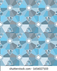 Seamless geometric ornamental vector pattern. Abstract background