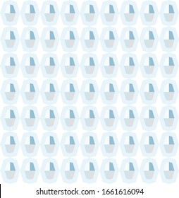 Seamless geometric ornamental vector pattern. Abstract background
