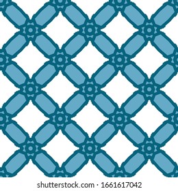 Seamless geometric ornamental vector pattern. Abstract background