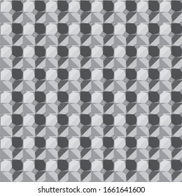Seamless geometric ornamental vector pattern. Abstract background