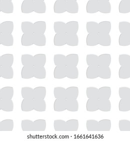 Patrón de vectores ornamentales geométricos sin soldadura. Antecedentes abstractos