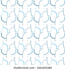 Seamless geometric ornamental vector pattern. Abstract background