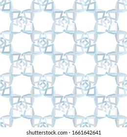 Seamless geometric ornamental vector pattern. Abstract background