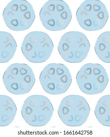 Seamless geometric ornamental vector pattern. Abstract background