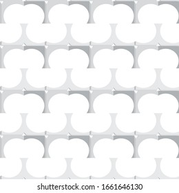 Seamless geometric ornamental vector pattern. Abstract background