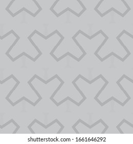 Seamless geometric ornamental vector pattern. Abstract background