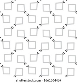 Seamless geometric ornamental vector pattern. Abstract background