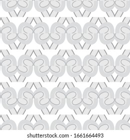 Patrón de vectores ornamentales geométricos sin soldadura. Antecedentes abstractos