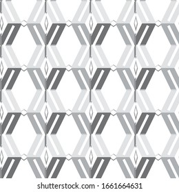Seamless geometric ornamental vector pattern. Abstract background