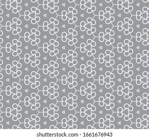 Seamless geometric ornamental vector pattern. Abstract background
