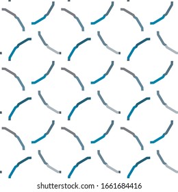 Seamless geometric ornamental vector pattern. Abstract background