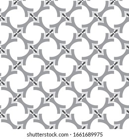 Seamless geometric ornamental vector pattern. Abstract background