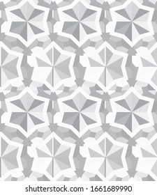 Seamless geometric ornamental vector pattern. Abstract background
