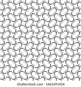 Seamless geometric ornamental vector pattern. Abstract background