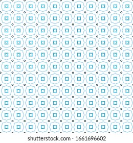 Seamless geometric ornamental vector pattern. Abstract background