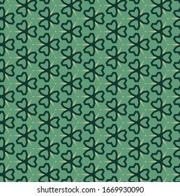 Seamless geometric ornamental vector pattern. Abstract background