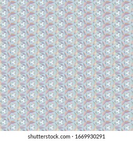 Seamless geometric ornamental vector pattern. Abstract background