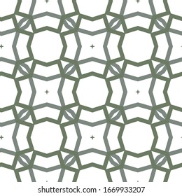 Seamless geometric ornamental vector pattern. Abstract background