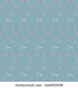 Seamless geometric ornamental vector pattern. Abstract background
