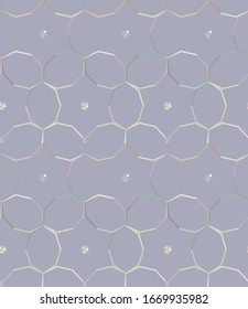 Seamless geometric ornamental vector pattern. Abstract background