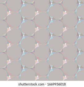 Seamless geometric ornamental vector pattern. Abstract background