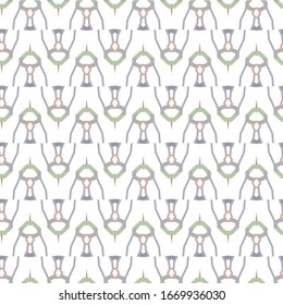 Seamless geometric ornamental vector pattern. Abstract background