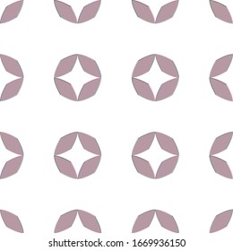 Seamless geometric ornamental vector pattern. Abstract background