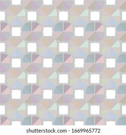 Seamless geometric ornamental vector pattern. Abstract background