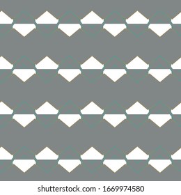 Seamless geometric ornamental vector pattern. Abstract background