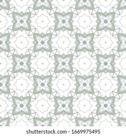 Seamless geometric ornamental vector pattern. Abstract background