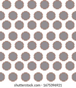 Seamless geometric ornamental vector pattern. Abstract background