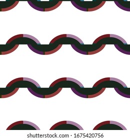 Seamless geometric ornamental vector pattern. Abstract background