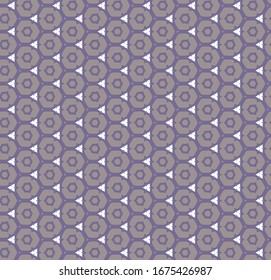 Seamless geometric ornamental vector pattern. Abstract background