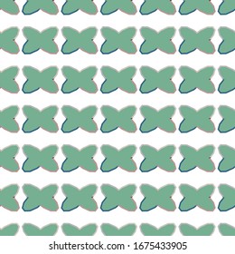 Seamless geometric ornamental vector pattern. Abstract background