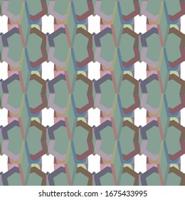 Seamless geometric ornamental vector pattern. Abstract background