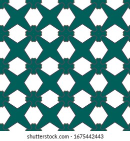 Seamless geometric ornamental vector pattern. Abstract background