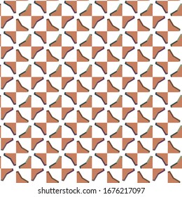 Seamless geometric ornamental vector pattern. Abstract background