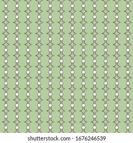 Nahtlose geometrische Vektorillustration. Abstrakter Hintergrund