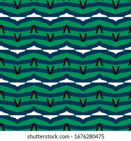 Seamless geometric ornamental vector pattern. Abstract background