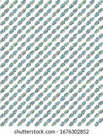 Seamless geometric ornamental vector pattern. Abstract background