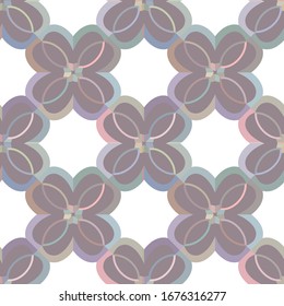 Seamless geometric ornamental vector pattern. Abstract background